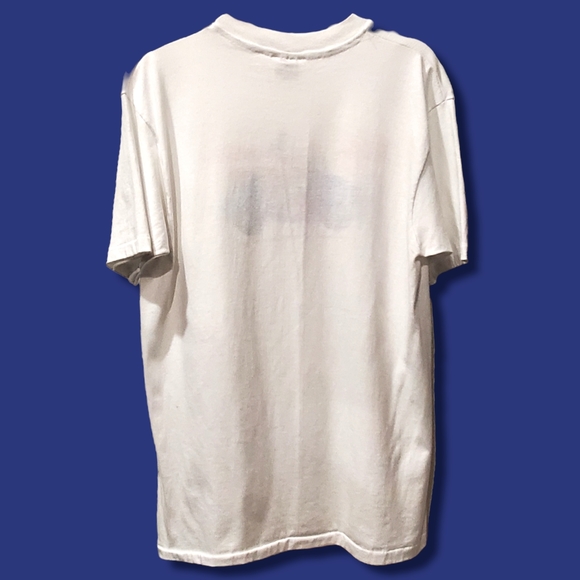 Hanes Fifty-Fifty Donald Duck Single Stitch White Rare Vintage 80s 90s OOAK Tee - Picture 5 of 10